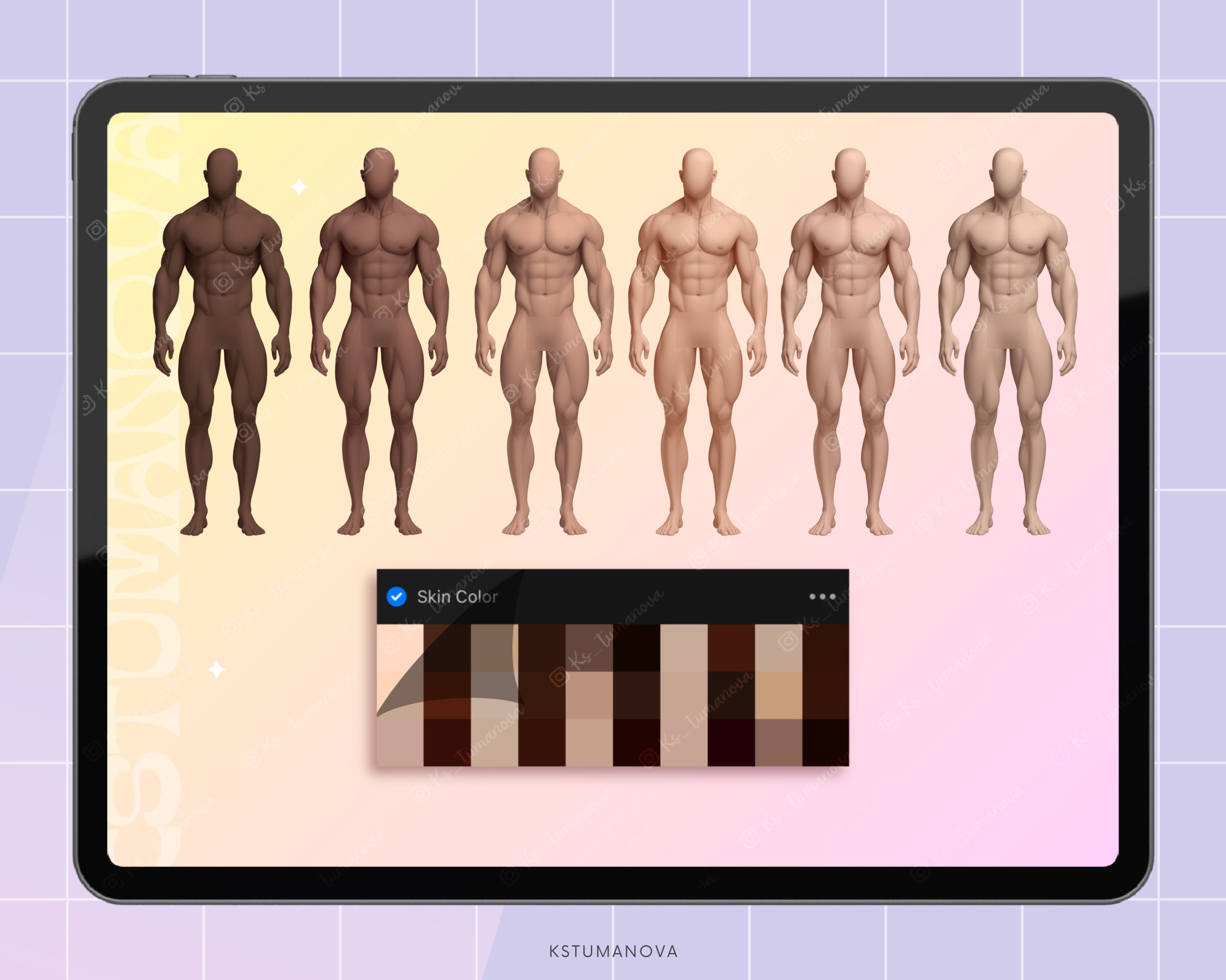Realistic male poses - Image 5