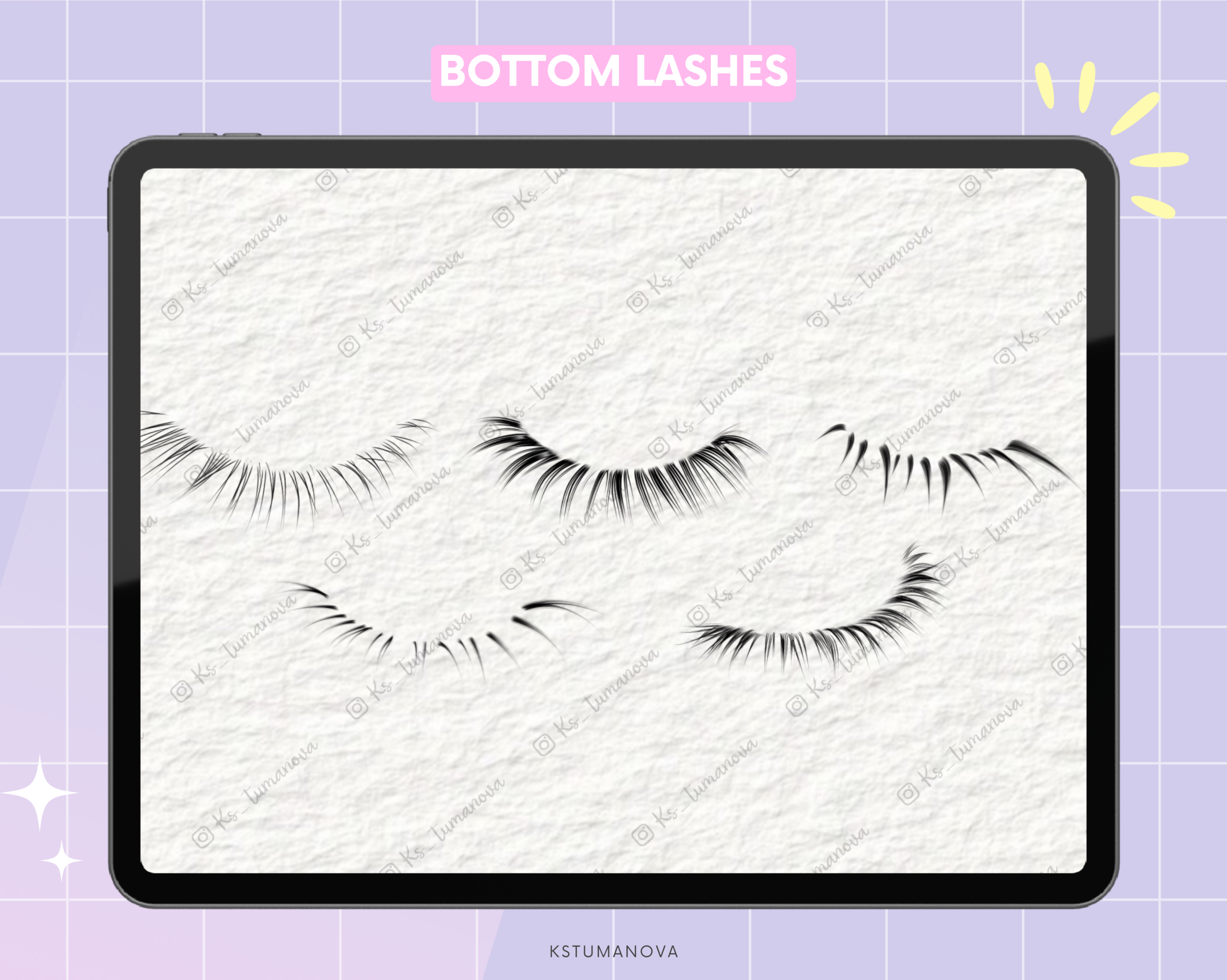 Eyelashes stamps - Image 4