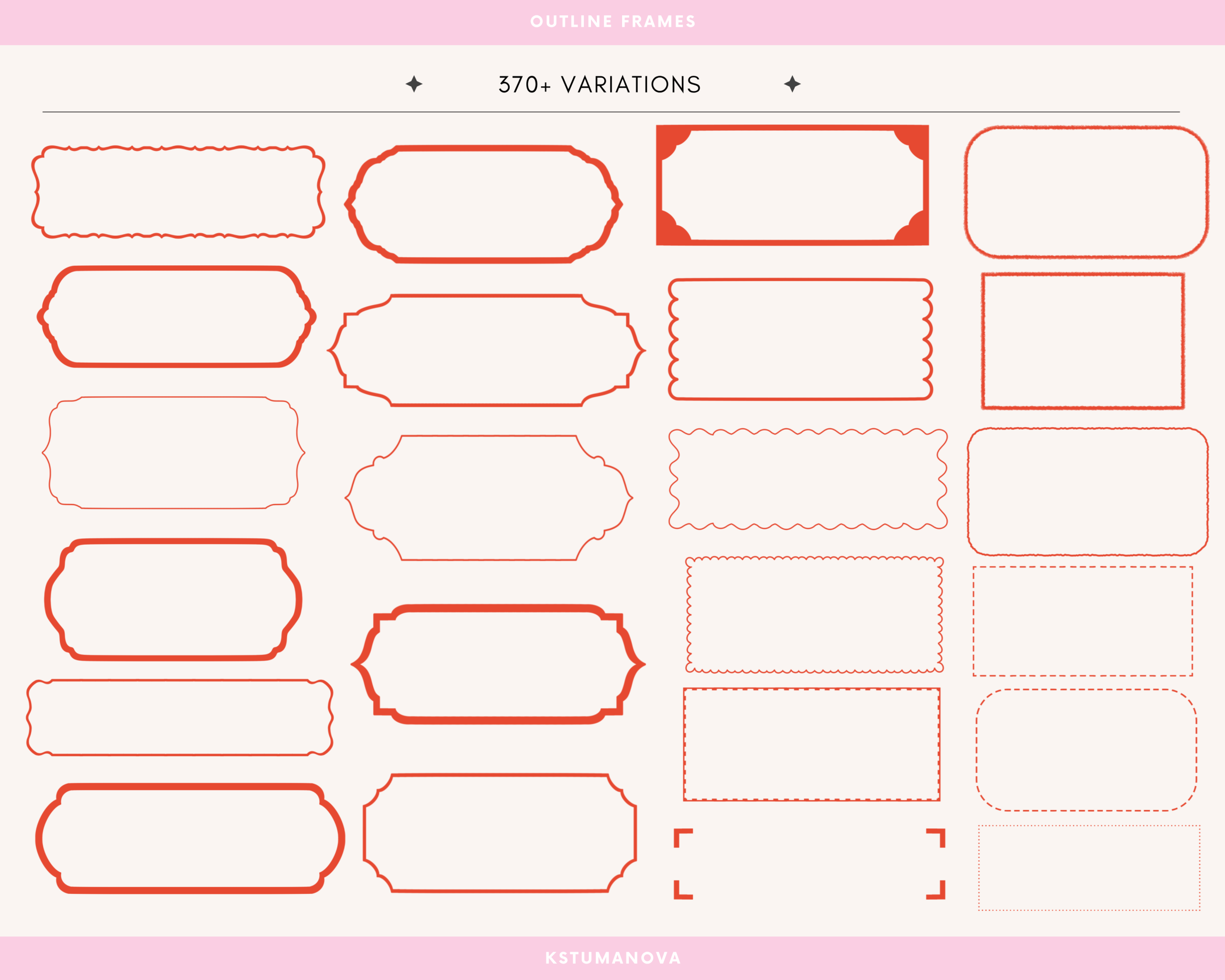 Outline Frames Brushes - Image 3