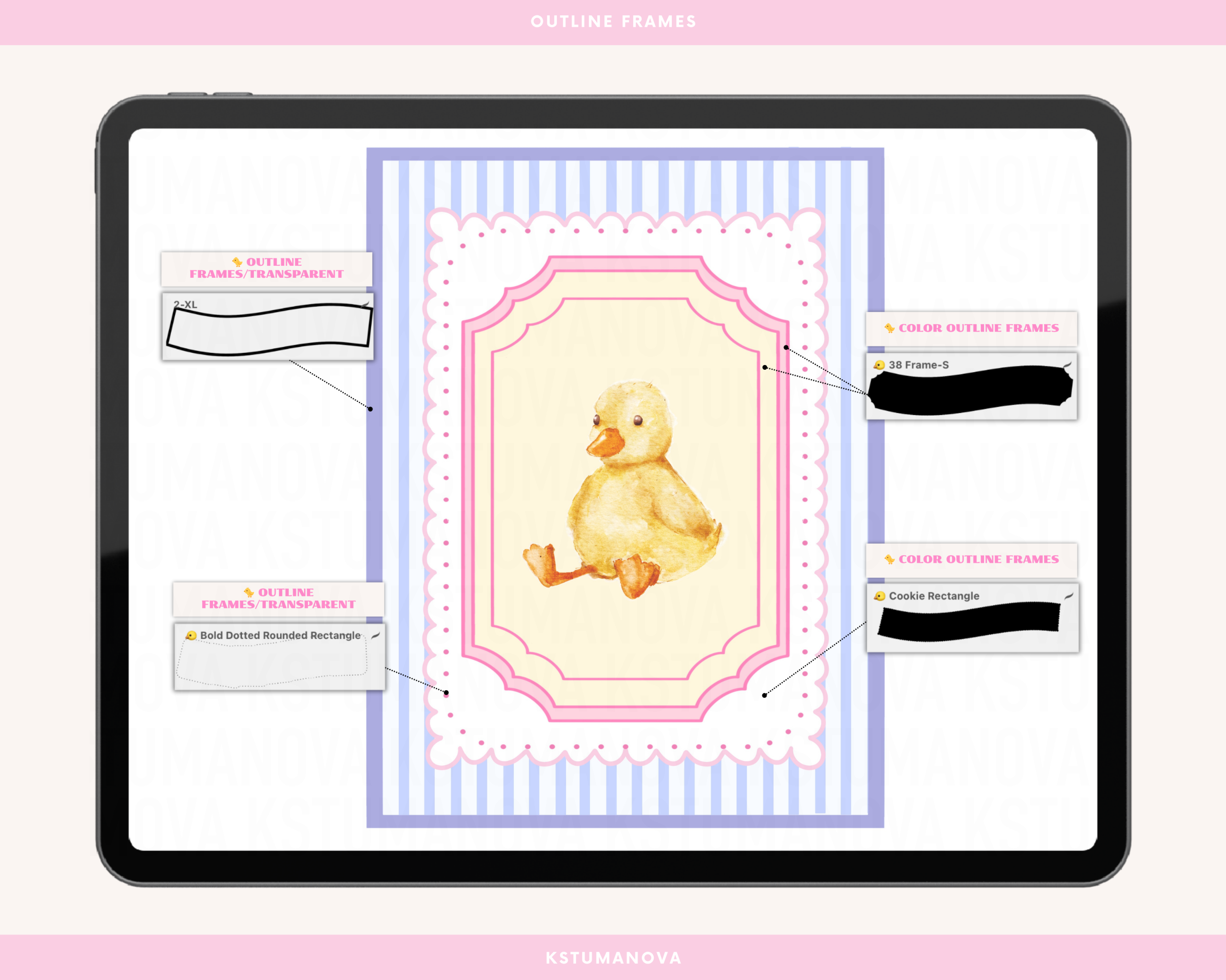 Outline Frames Brushes - Image 6