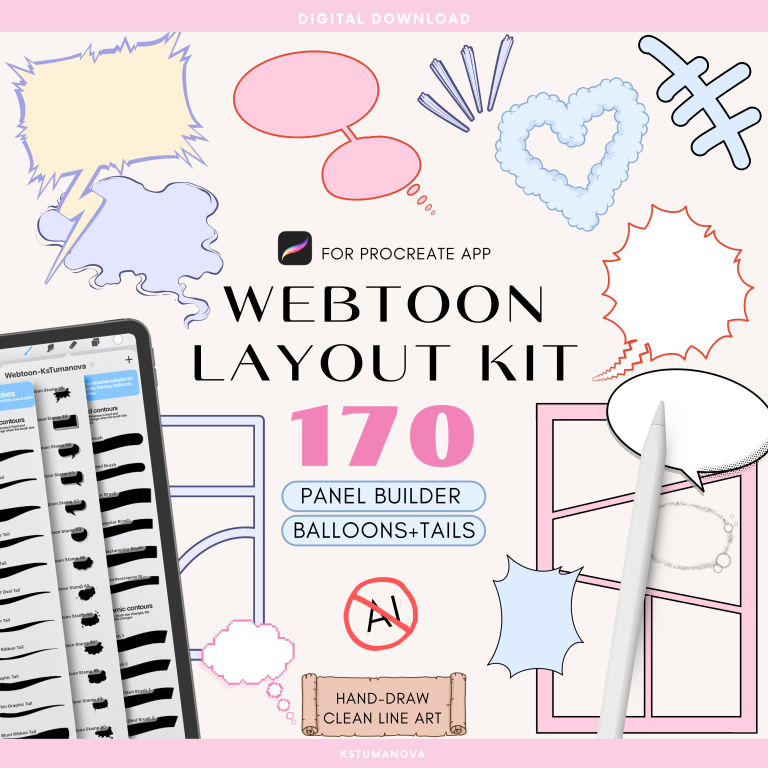 Webtoon Layout Kit